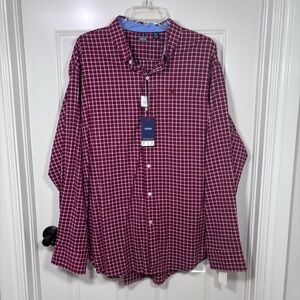 NWT Izod Advantage Performance Long Sleeve Button Down Shirt Men’s XXL
